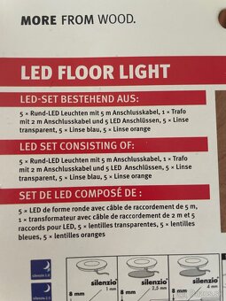 Led svietidla do drevenej podlahy - 5