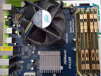 SET ASROCK P43DE - Bytča | Bazoš.sk