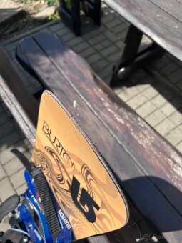 Snowboard BURTON 120 cm + viaza - 5