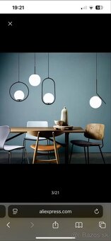 Nordic lighting black - závesné svietidlo - 5
