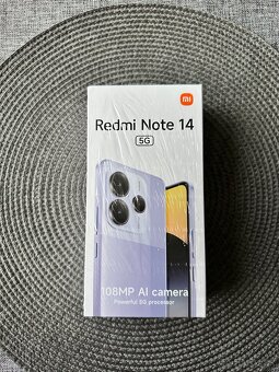Mobilný telefón Xiaomi Redmi Note 14 5G 8 GB / 256 GB čierny - 5
