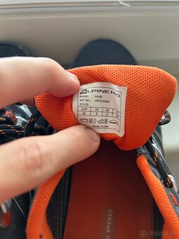 Pánske turistické topanky, turistická obuv - 5