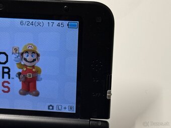 Nintendo 3ds LL - Použivaný funkčný + Mario maker - 5