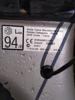 Benzínová kosačka s pohonom honda - 5