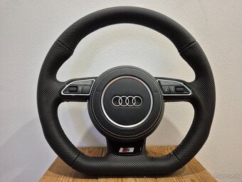 AUDI MULTIFUNKCNY PERFOROVANÝ VOLANT - 5