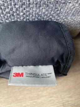 Lyžiarske rukavice kostlivec veľ.146 - 5