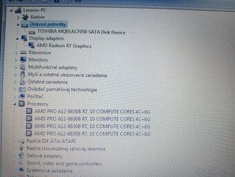 Lenovo Thinkpad A475 , Windows 7 , AMD PRO A12 , 8gb ram - 5