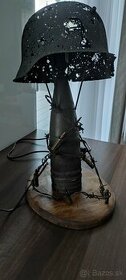 lampa z nemeckej prilby - 5