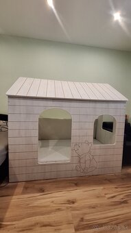 Postel pre deti domček 160x80 - 5