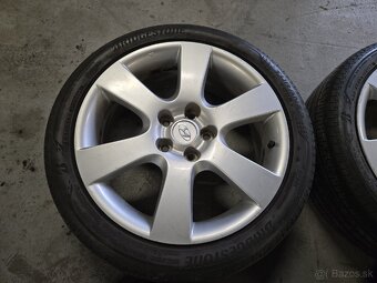 Hliníkové disky 5x114.3 + letné pneu 215/45r18 - 5