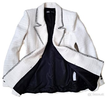 Dámske sako zn. Zara, veľ. M - 5