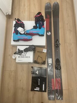 nový skialpový set Hagan + Fischer + Kohla + Dynafit - 5