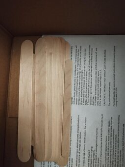 Ohrievač vosku + vosk + drevené špachtle/ paličky - 5