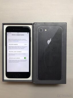 IPHONE 8 • 64 GB • BATÉRIA 100 % • ČIERNA - 5