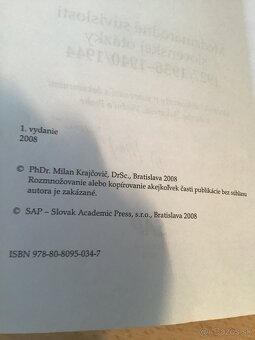 MEDZINáRODNé SúVISLOSTI SLOVENSKEJ OTáZKY 1927)1936 - 5