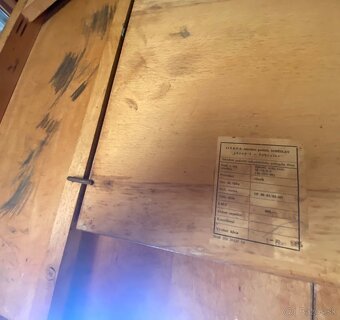 Jitona jedálenský stôl retro - 5