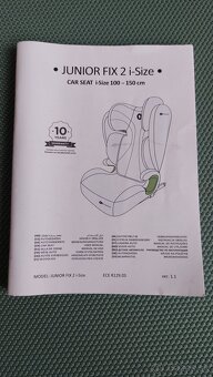 Autosedačka 100-150 cm Isofix - 5
