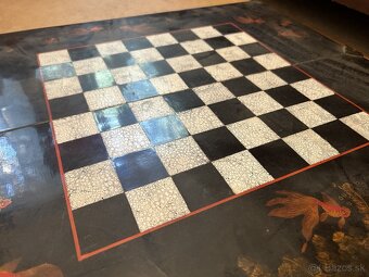 Starozitna sachovnica 64x58 cm - 5