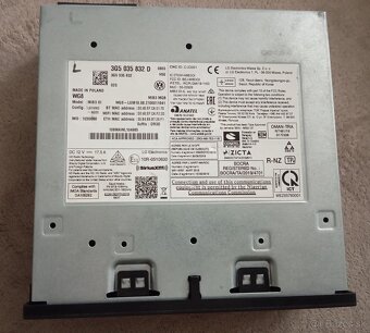 Predám autorádio pre Škoda a Wolksvagen - 5