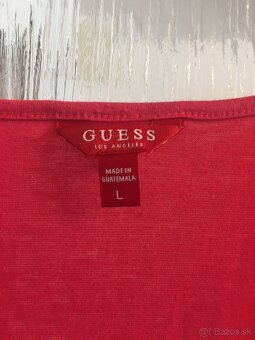 GUESS originál dámske tricko L - 5