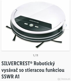 SILVERCREST® Robotický vysávač so stieracou funkciou SSWR A1 - 5