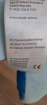 Predám plišova hračka škoda octavius - 5