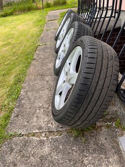 ALU 5x112 org. SEAT + 225/45 R17 letné DOT0323 - 5