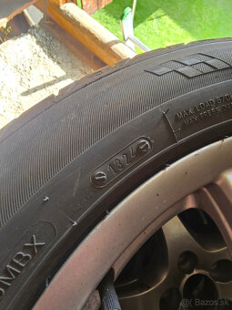 Elektróny 5x105 r16 + pneu 205/55r16 - 5