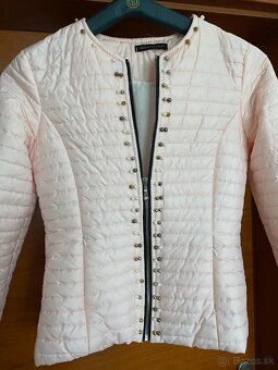 Ružová prechodná bunda - 5