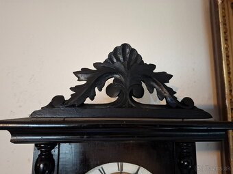 Predám funkčné nástenné hodiny Altdeutsche z konca 19 storoč - 5