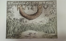 Predám zbierku grafík - Peter Kľúčik - 5