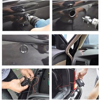 Parkovacie / cúvacie senzory BIELE - 5