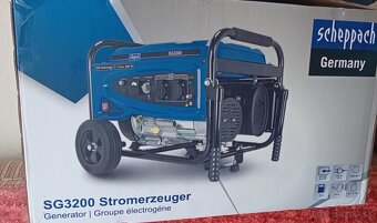 predám Elektrocentrálu Scheppach SG3200 - 5