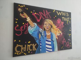 Fanúšikovský obraz Rihanna - 5