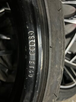 Alu disky značky BBS 5x112 R19 s pneumatikami - 5