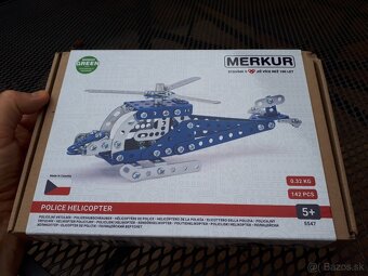 Stara hracka - Merkur - Policajny vrtulnik - 5