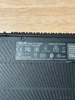 Predám Asus Tuf Gaming FX505DU Minimálne Známky - 5