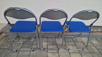 Skladacie stoličky 3ks - 5