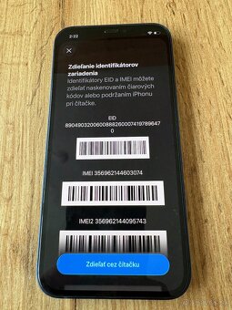 Predám iPhone 12 128 GB Blue – 250 € - 5