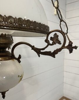 Lampa petrolejová . - 5
