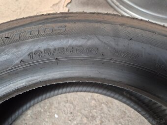 195/55 r16 letné 4 ks BRIDGESTONE - nejazdené - 5