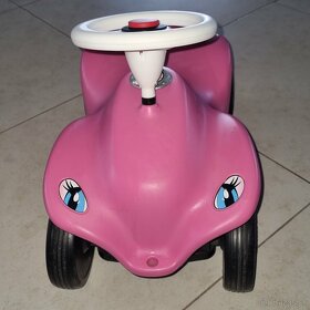 Odrážadlo auto New Bobby Car BIG s klaksónom ružové - 5