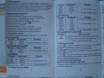 Nový kliešťový multimeter Aneng PN129 - 5