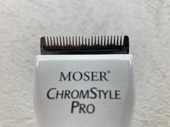 Predám Moser /Wahl/ ChromeStyle Pro biely - 5
