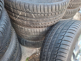 hliníkové disky 17" 4x108 citroen C4 + letné 225/45 r17 - 5