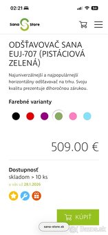 šnekový odštavovač Sana EUJ-707 - 5