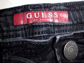 Guess dámy-chlapčenské chino skinny riflové nohavice v.M - 5