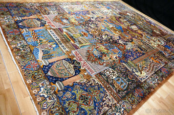 400x300cm Orientálny koberec Ghom 1726 Nain - 5