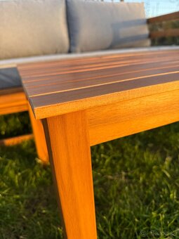 Variabilná drevená sedačka Evissa - 5