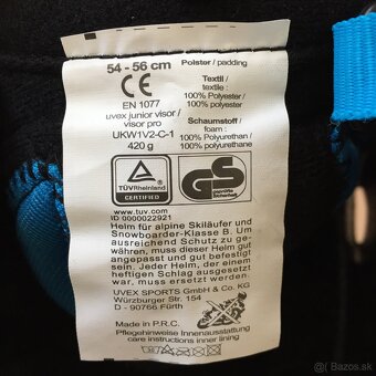 Lyžiarska helma - Uvex - 5